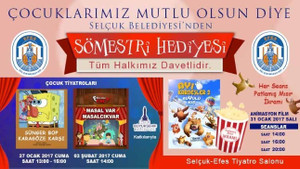 Selçuk Belediyesi’nden sömestr hediyesi
