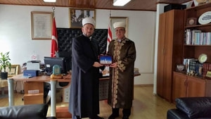 Karadağ İslam Birliği Başkanı Rıfat Feyziç’ten KKTC’ye ilk ziyaret
