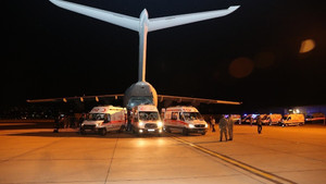 Somalili yaralılar Ankara'da