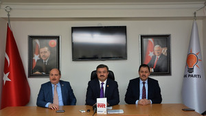 AK Parti İl Başkanlığı haftalık olağan basın toplantısı
