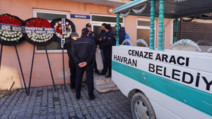 Şehit polis Öner’in cenazesi Havran’a getirildi
