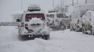 Hakkari’de kar esareti
