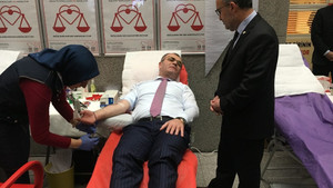 İstanbul Cumhuriyet Başsavcısı, Kızılay’a kan bağışında bulundu
