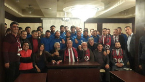 Van Büyükşehir Belediyespora destek ziyareti
