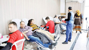 15 günde bin 200 ünite kan toplandı
