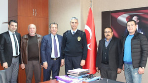 MİTSO’dan Milas’ın yeni Emniyet Müdürü Ava’ya ziyaret
