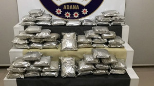 Adana’da 81 kilo metamfetamin ele geçirildi
