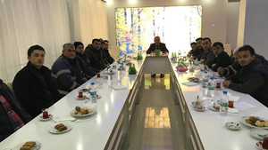 Başkan Yaman, belediye çalışanları ile buluştu
