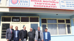 ESOB Başkanı Konak, Dinar’da çeşitli ziyaretlerde bulundu
