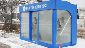 Bozüyük’te 11’inci klimalı durak vatandaşların hizmetinde
