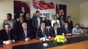 AK Parti Marmaris ilçe teşkilatı basın toplantısı düzenlendi