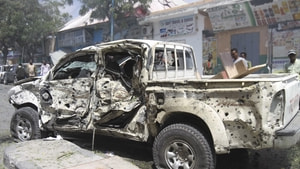 Mogadişu’da bombalı araçla intihar saldırısı: 8 ölü
