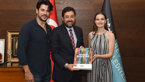 Fahriye Evcen ve Burak Özçivit’in nikahını Başkan Hazinedar kıyacak
