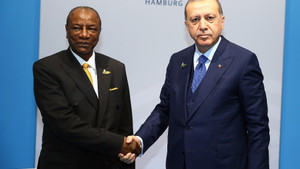Cumhurbaşkanı Erdoğan, Gine Cumhurbaşkanı Conde ile görüştü
