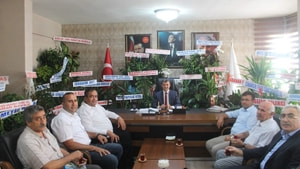Koçak ve Aktürk, AK Parti İl Başkanı Altınsoy ile görüştü
