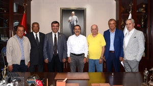 İMO Onur Kurulu üyeleri Başkan Ataç’ı ziyaret etti
