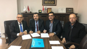 MCBÜ ile MÜSİAD Manisa Şubesi arasında protokol
