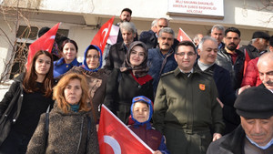 Adilcevaz halkı Afrin için askerlik başvurusunda bulundu