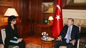 Cumhurbaşkanı Erdoğan, Rachida Dati’yi kabul etti