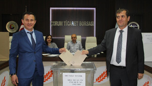 Çorum Ticaret Borsası seçimleri yapıldı
