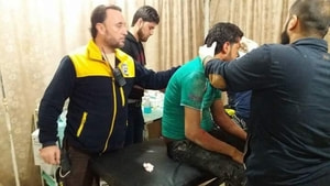 Suriye Rejim Güçleri,  Kefr Hamra kasabasını bombaladı: 2 ölü, 10 yaralı
