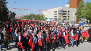 Çorum’da 57. alay vefa yürüyüşü yapıldı
