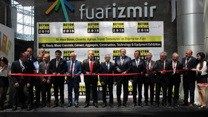 İzmir Beton Fuarı 10. kez kapılarını açtı
