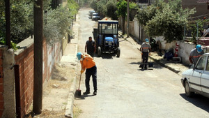 Temizlik işleri dört koldan çalışıyor
