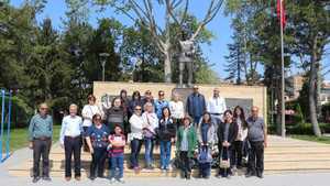 25 kişilik kafile Taşköprü’ye hayran kaldı
