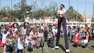 Çocuk Şenliği’nde eğlenceye doydular
