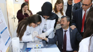 Pazarlar Anadolu Lisesi’nde TÜBİTAK Bilim Fuarı
