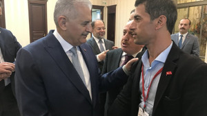 Şehit ağabeyi Başbakan Binali Yıldırım ile buluştu
