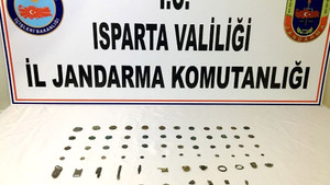 Isparta’da Roma dönemine ait sikke ele geçirildi
