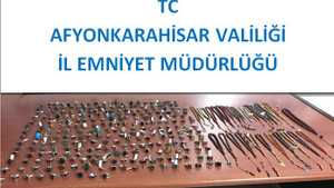 İş yerinden tespih ve gümüş yüzüm çalan şüpheli yakalandı
