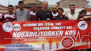 Simav’da ’Koşabiliyorken koş’ projesi
