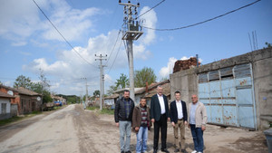 Köylerde elektrik hatları yenileniyor
