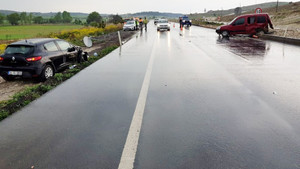 Tavşanlı’da trafik kazası: 3 yaralı
