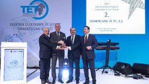 Siemens 2017 yılında en çok ihracat yapan firma oldu
