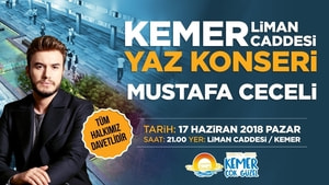 Kemer Mustafa Ceceli konseri ile yaza merhaba diyecek
