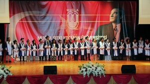 MSKÜ Tıp Fakültesinde mezuniyet töreni