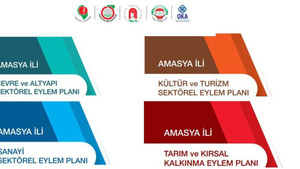 Samsun ve Amasya Kalkınma Sektörel Eylem Planları tamamlandı.
