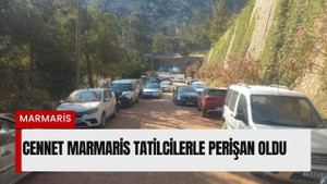 Cennet Marmaris tatilcilerle perişan oldu