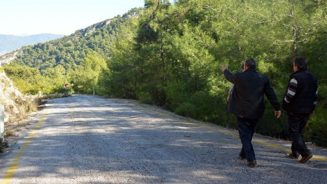 Kayaköy’lüler yolun bitmesini bekliyor
