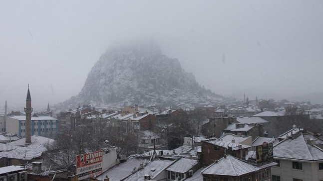 Afyonkarahisar’da kar yağışı
