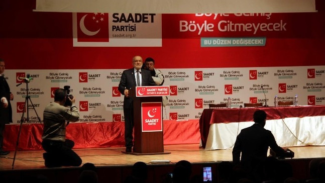 Saadet Partisi Ocak Ayı Genişletilmiş İl Divan Toplantısı yapıldı
