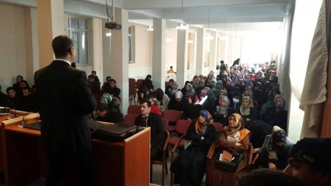 AFAD’tan Kur’an Kursu hocaları ve öğrencilerine yangın semineri
