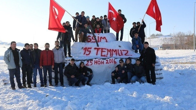 Eksi 30’da 15 Temmuz ruhunu canlandırdılar
