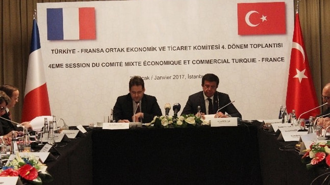 Bakan Zeybekci: “Fransa ile 20 milyar euroluk ticaret hedefine ulaşabiliriz