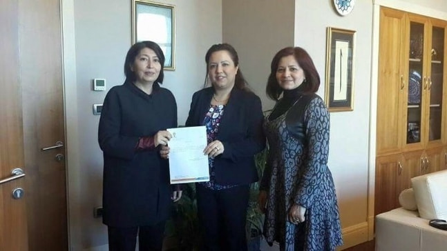 AK Parti Milas Kadın Kollarında görev değişikliği
