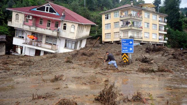 Rize’de 5 günlük selin bilançosu 73 milyon TL